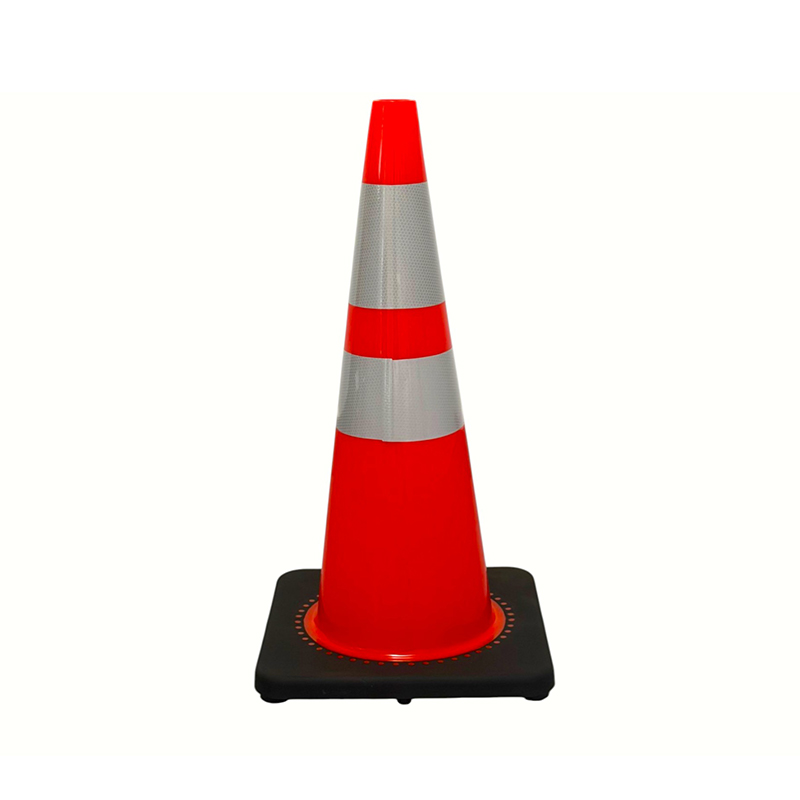 Summus Elasticitas PVC Aenean Salutis Cone cum Libitum Segment Purgamentum Base ad omnes-Tempestas Road Imperium et DISCRIMEN LOGINQUITAS