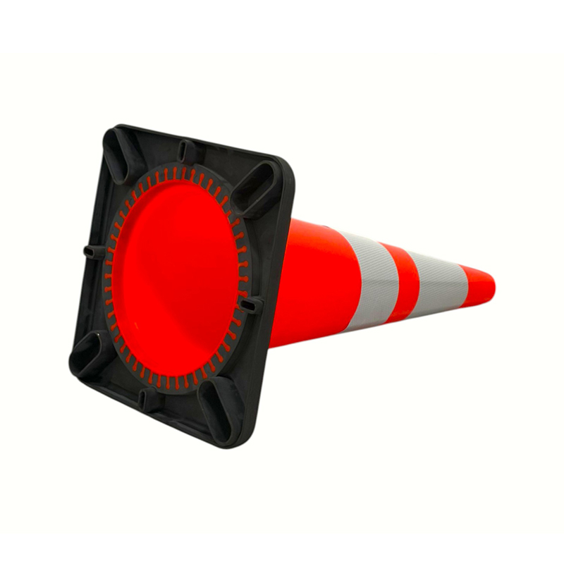 Summus Elasticitas PVC Aenean Salutis Cone cum Libitum Segment Purgamentum Base ad omnes-Tempestas Road Imperium et DISCRIMEN LOGINQUITAS