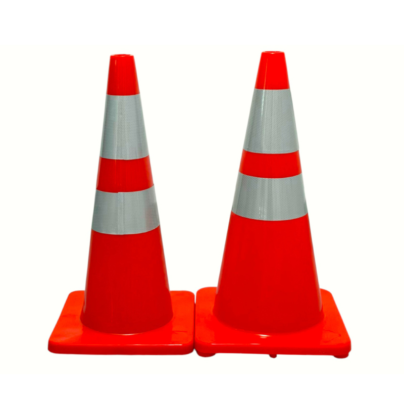 Summus Elasticitas PVC Aenean Salutis Cone cum Libitum Segment Purgamentum Base ad omnes-Tempestas Road Imperium et DISCRIMEN LOGINQUITAS