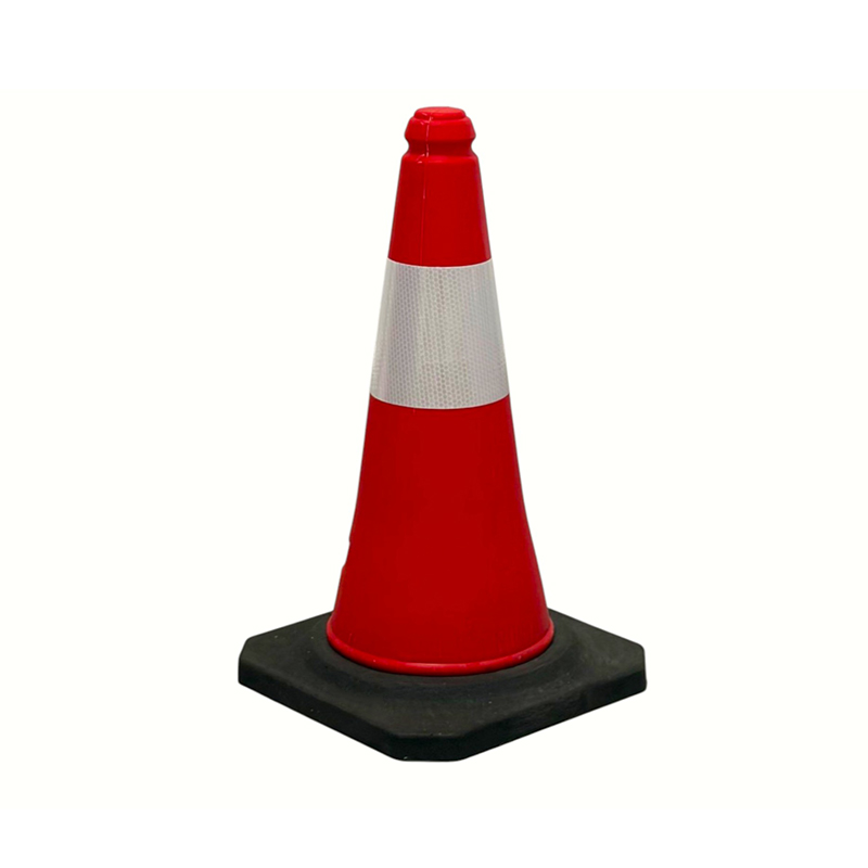 50/75/100cm High-Visibilitas PE Reflective Negotiationis Salutis Cone ad Road Management