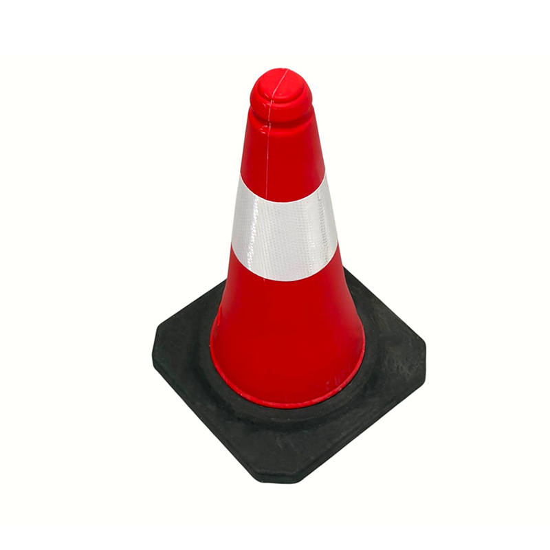 50/75/100cm High-Visibilitas PE Reflective Negotiationis Salutis Cone ad Road Management