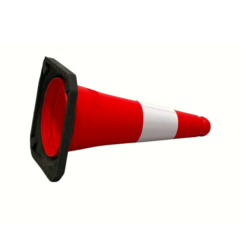 50/75/100cm High-Visibilitas PE Reflective Negotiationis Salutis Cone ad Road Management