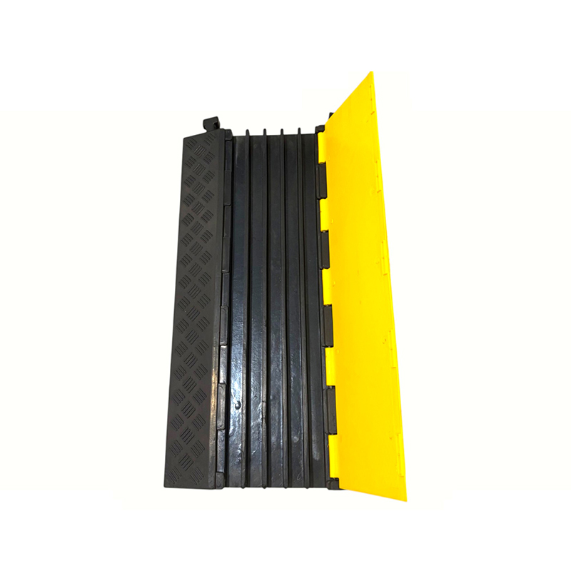 Summus Load-ferens capacitatem Purgamentum Base Pvc Flip Cover 5-Canale Gravis Officium Cable Protectoris
