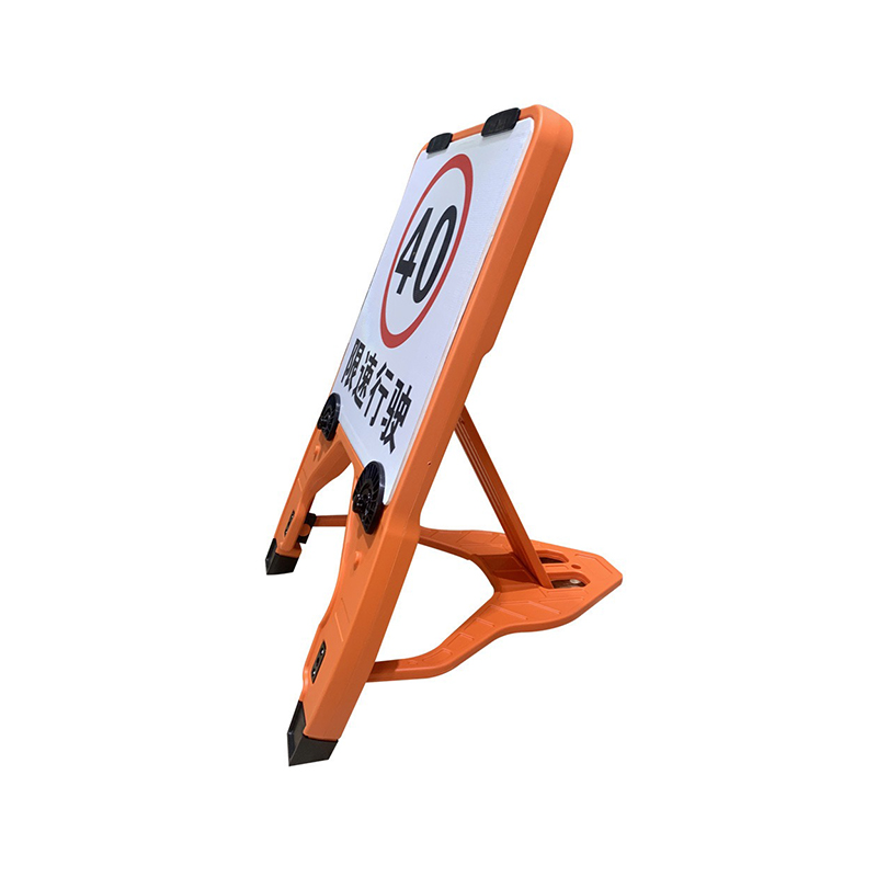Portable HDPE Plastic Square Extendable Traffic Sign cum Velox-Mutare Clips Portable HDPE Plastic Square Extendable Traffic Sign cum Velox-Mutare Clips
