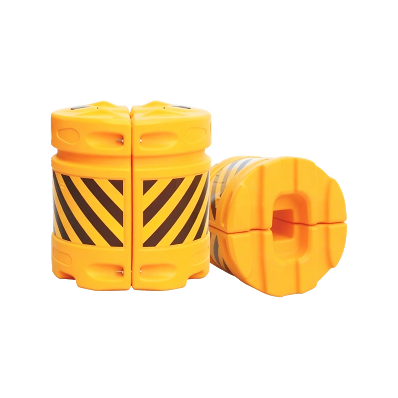 Modular deducto HDPE Traffic Anti-ictum Ferocactus cum Reflectiva Sheeting