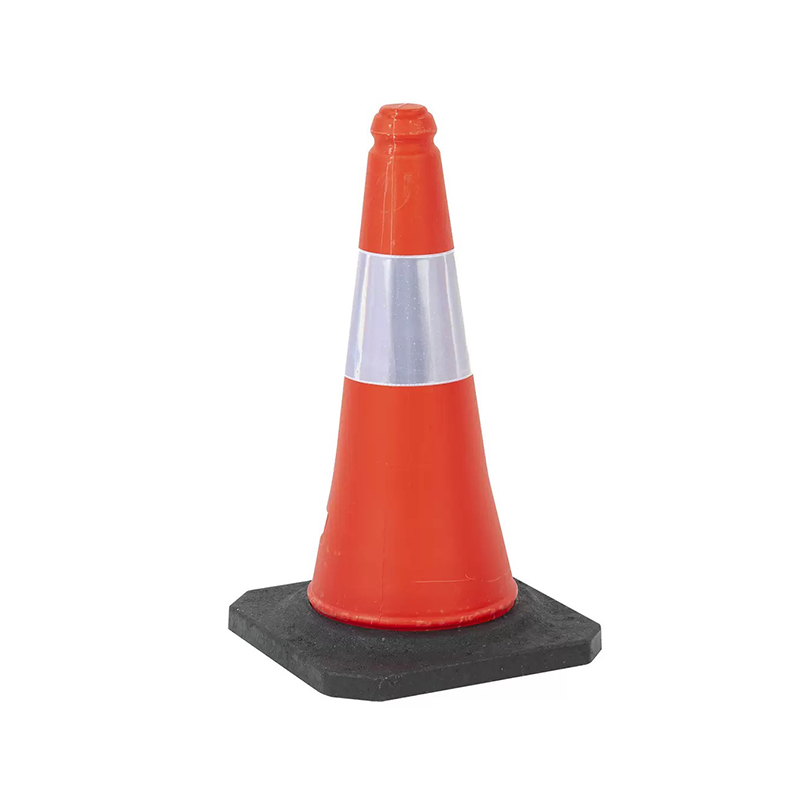 Gravis-Officium Plastic Traffic Cone cum Purgamentum Base