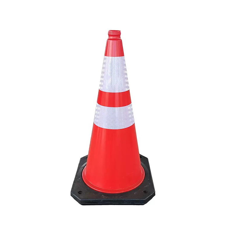 Integrated HDPE Plastic Traffic Cone with Top Palpate Hole