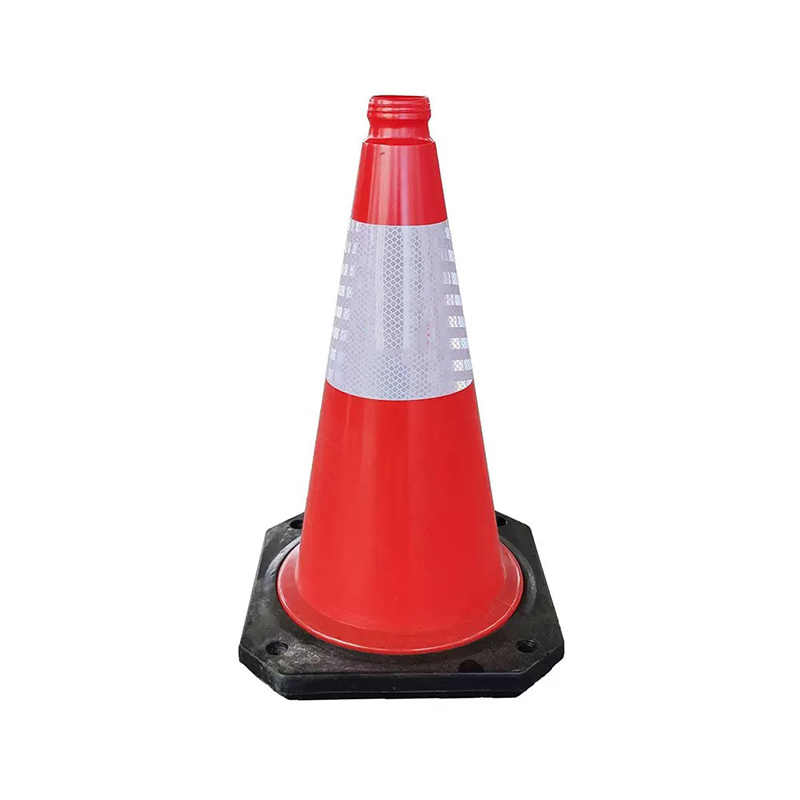 Integrated HDPE Plastic Traffic Cone with Top Palpate Hole