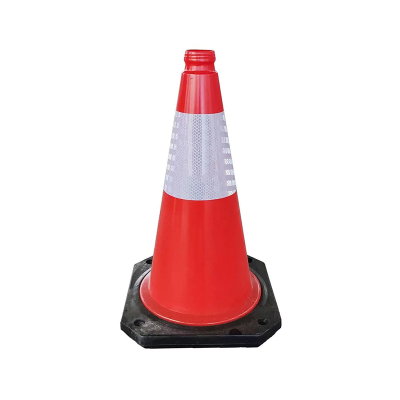 Gravis-Officium Plastic Traffic Cone cum Purgamentum Base