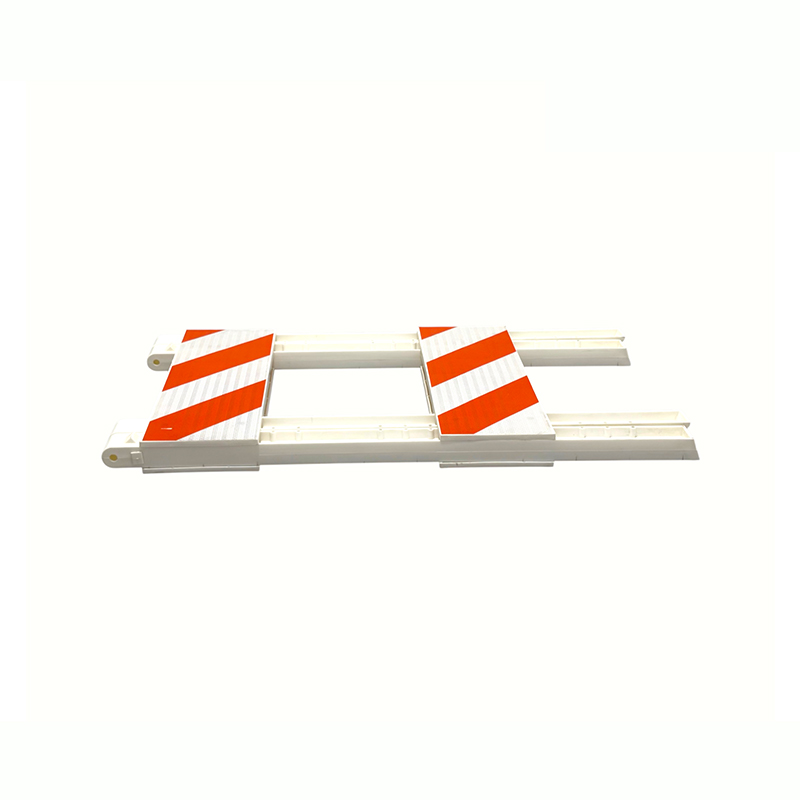 Plastic A-Frame Traffic Barricade cum Engineering-Grade Reflective Panels