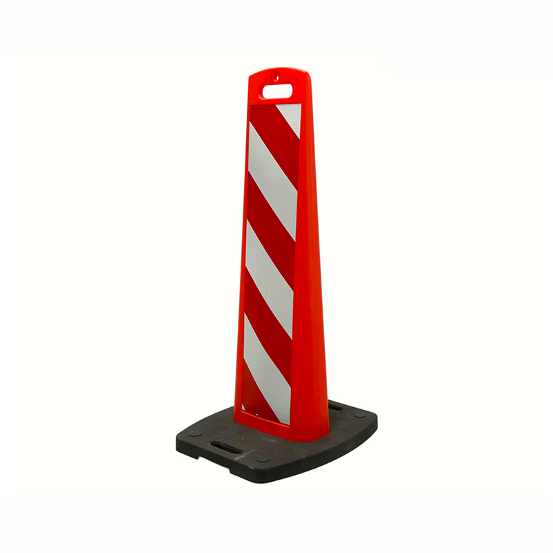 Gravis-Officium Traffic Delineator Panel cum ponderati Recycled Purgamentum Base