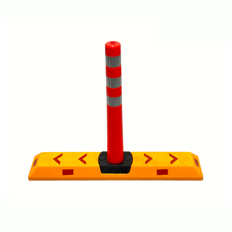 Modularis flexibilis Delineator Post cum Traffic Lane Separator Freno