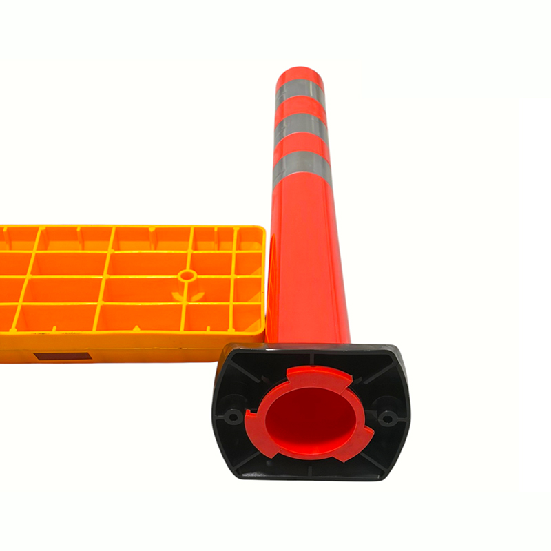 Modularis flexibilis Delineator Post cum Traffic Lane Separator Freno