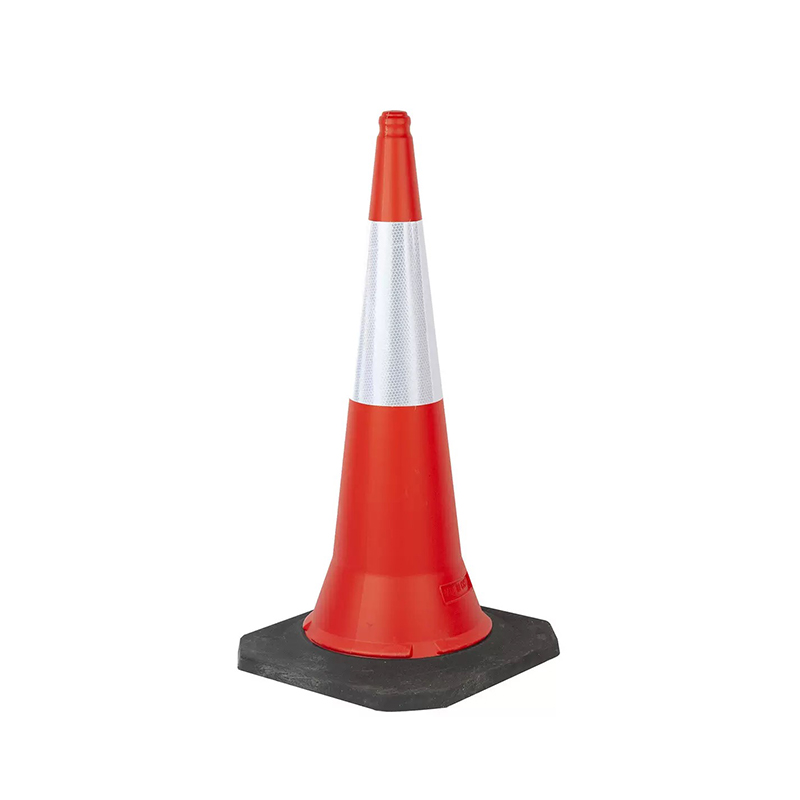 Gravis-Officium Plastic Traffic Cone cum Purgamentum Base