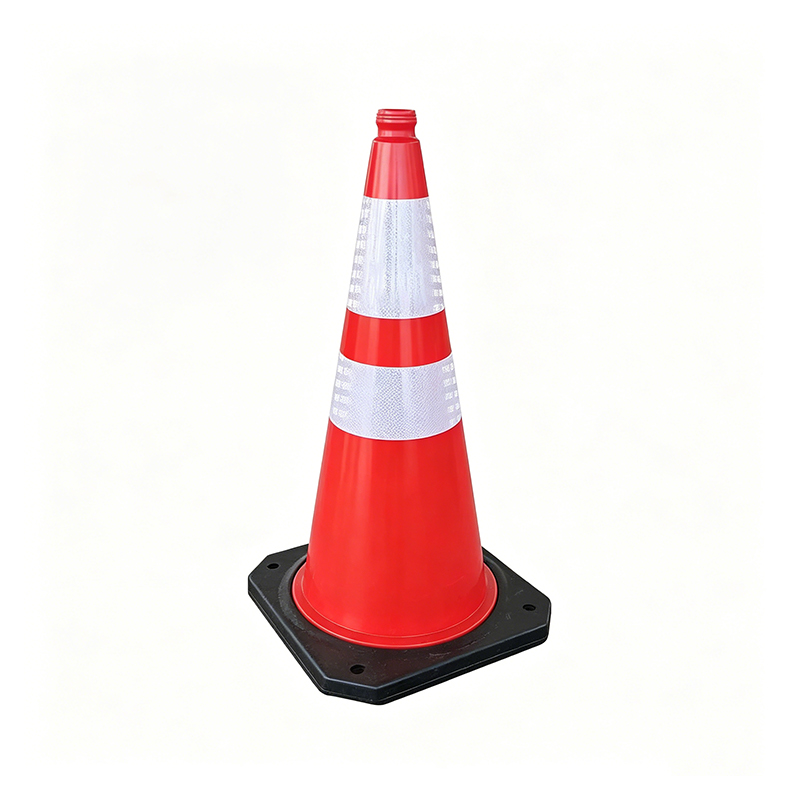 Integrated HDPE Plastic Traffic Cone with Top Palpate Hole