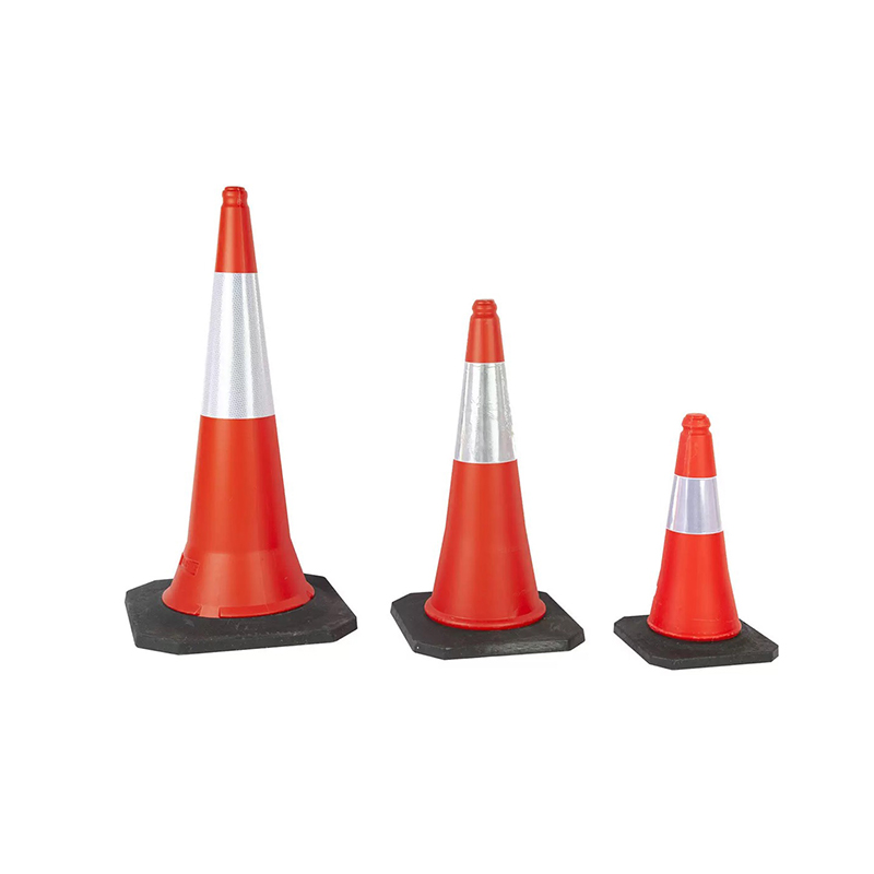 Gravis-Officium Plastic Traffic Cone cum Purgamentum Base