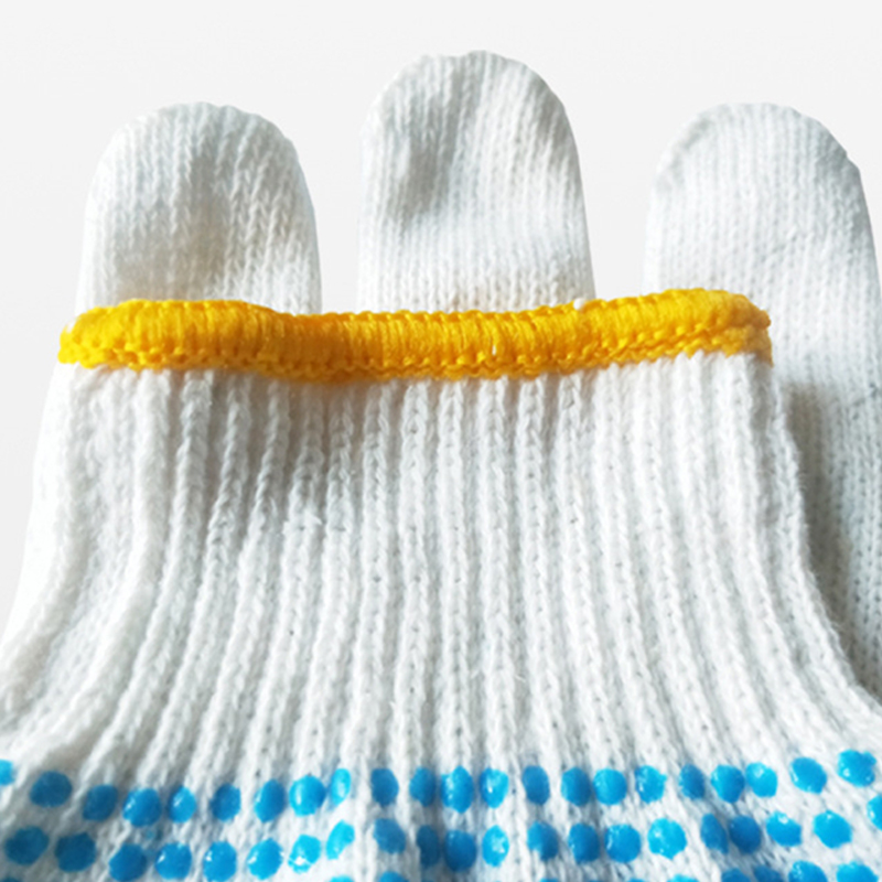 Plastic Dotted Cotton Yarn Opus Gloves
