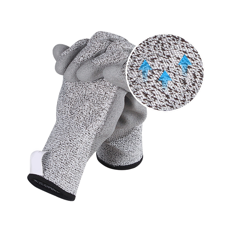 Anti Secans Dipped PU Gloves