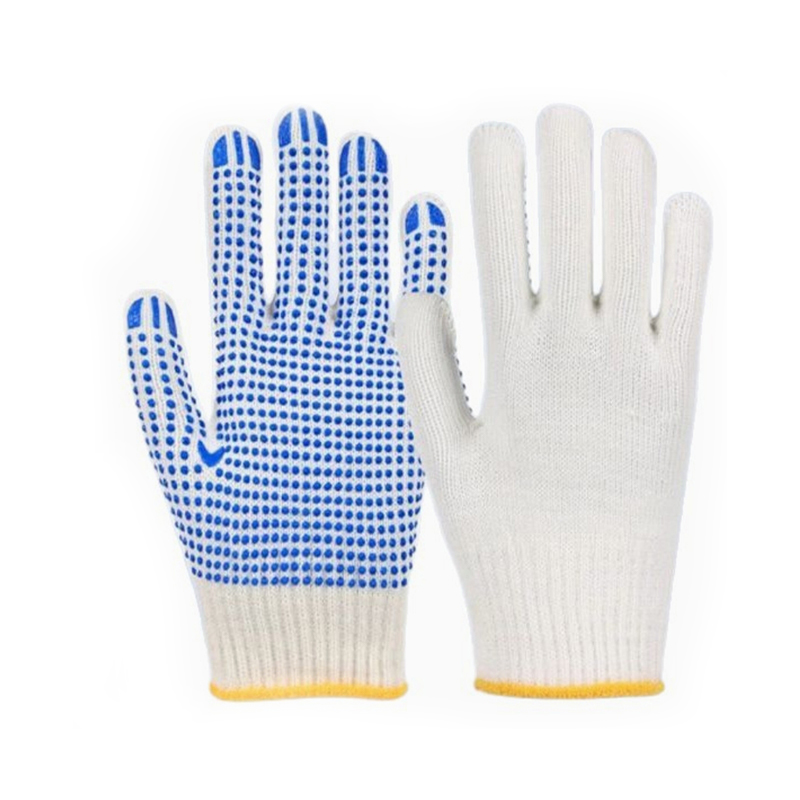 Plastic Dotted Cotton Yarn Opus Gloves