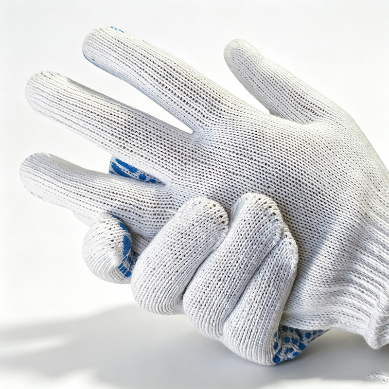 Plastic Dotted Cotton Yarn Opus Gloves