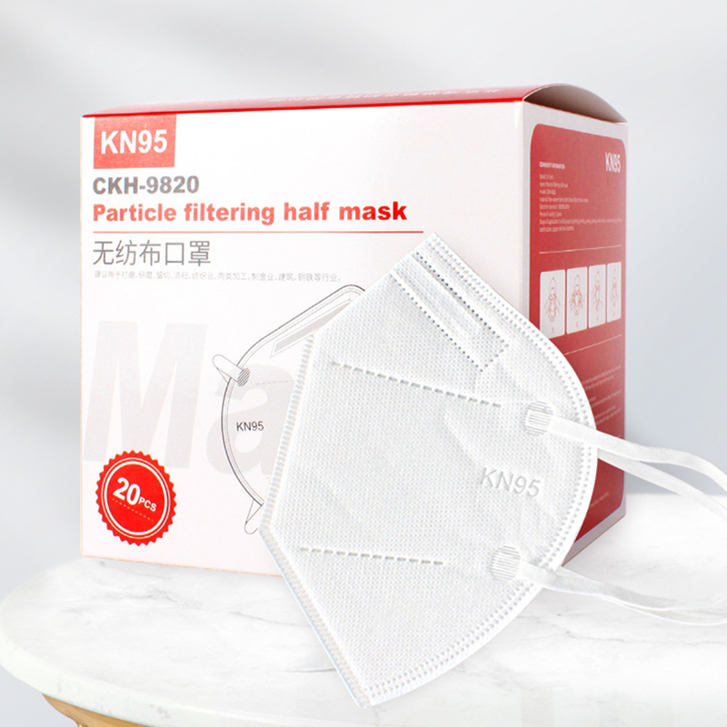 KN95 Protective Respirator Non texta larva