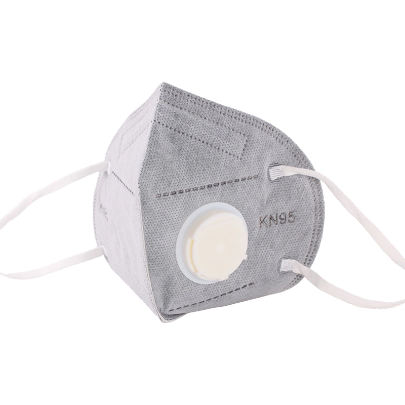 KN95 Carbon Respirator larva Activated cum respiratione Valvae