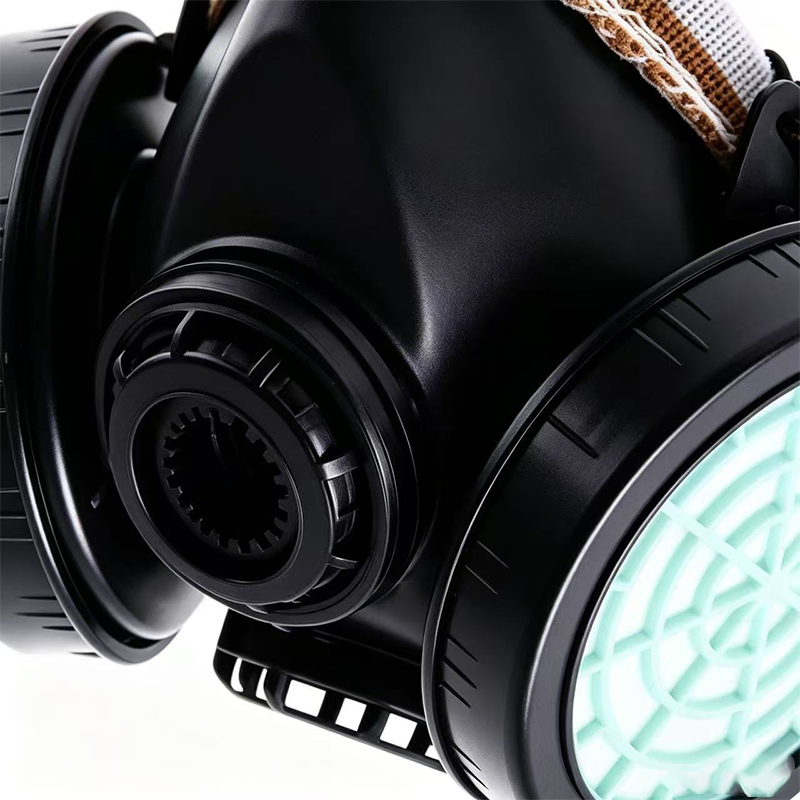Dual Filter TPR Non powered Air-purgans Respirator