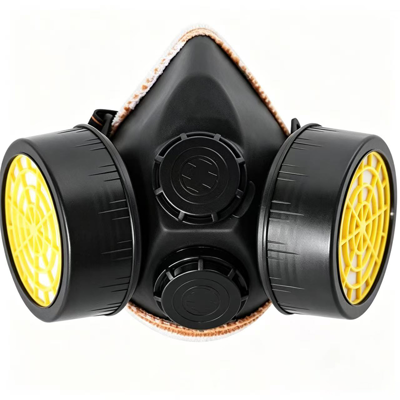 Dual Filter TPR Non powered Air-purgans Respirator