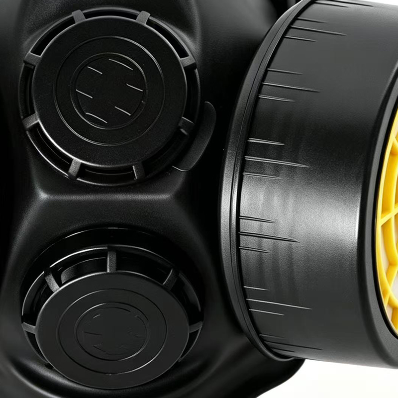 Dual Filter TPR Non powered Air-purgans Respirator