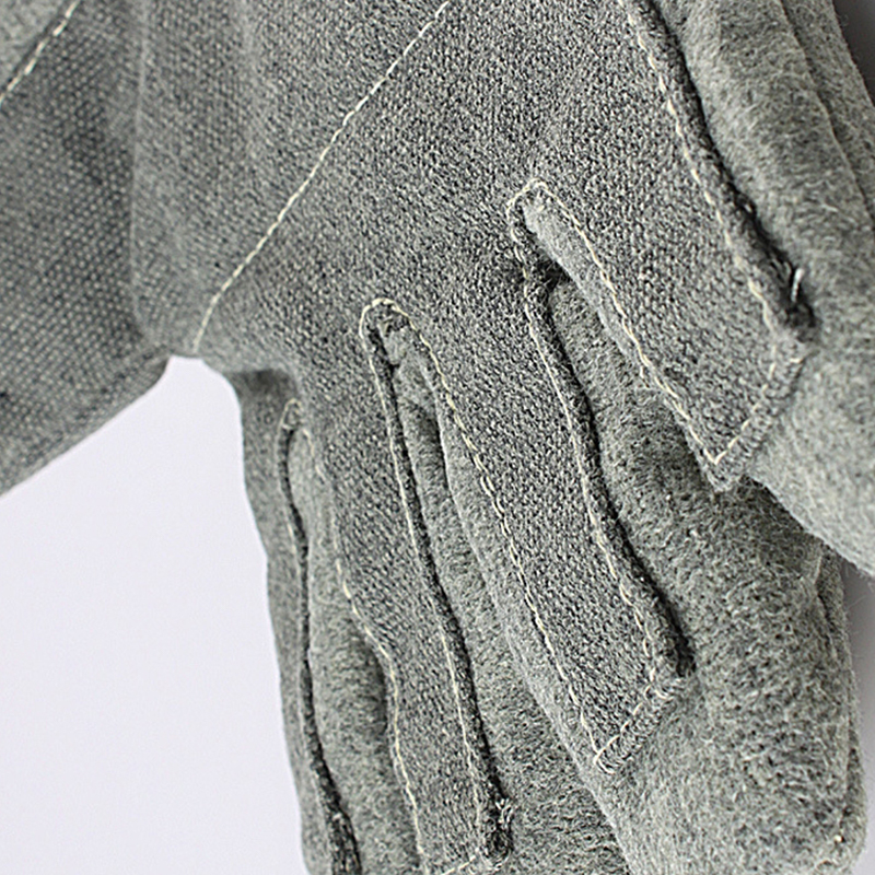 500°C Maximum Temperature Resistant Aramid Carbon Fiber Gloves