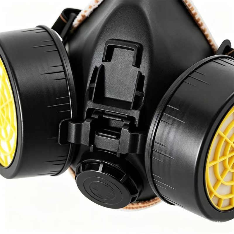 Dual Filter TPR Non powered Air-purgans Respirator