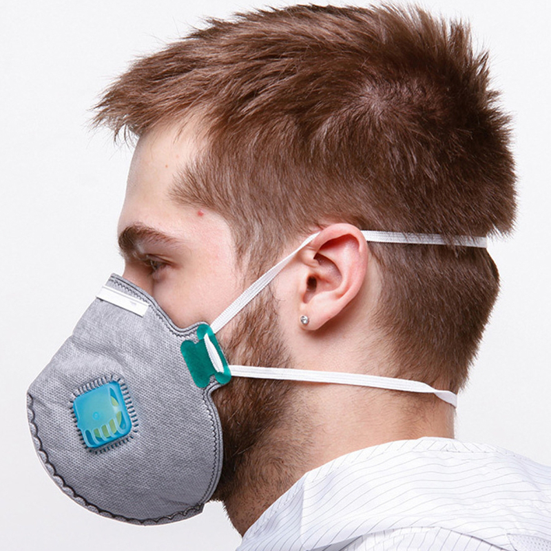 KN95 Activated Carbon Pulvis Non textili Mask
