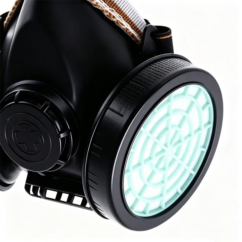 Dual Filter TPR Non powered Air-purgans Respirator