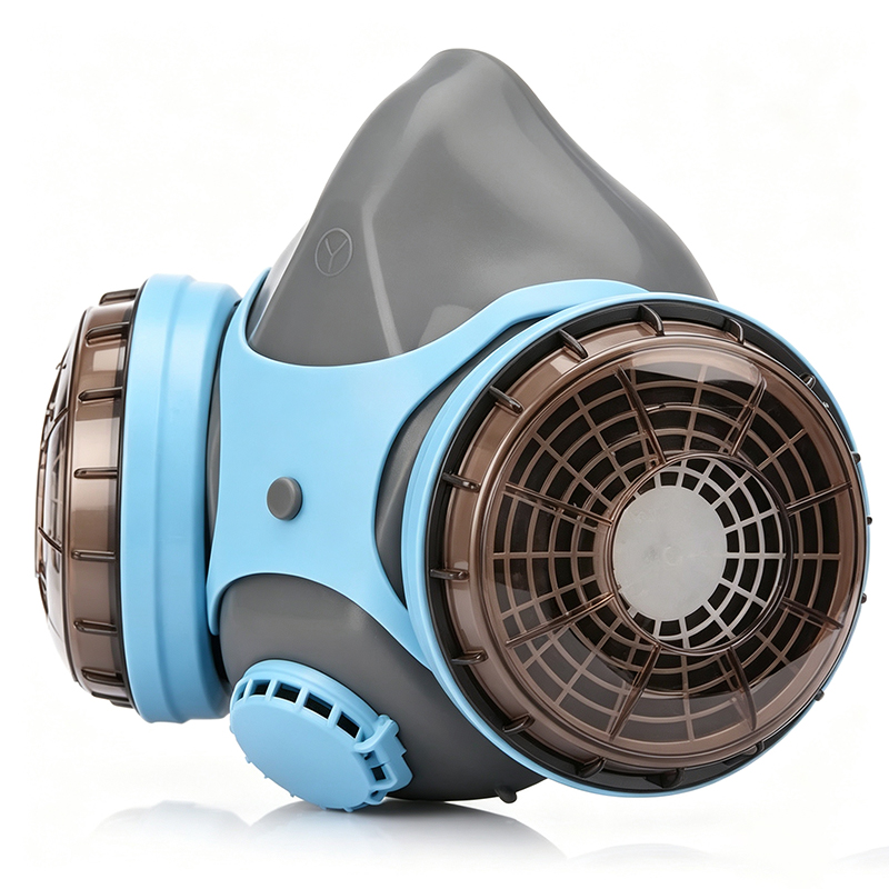 Non powered Air-purifying Food Grade Silicone Respirator