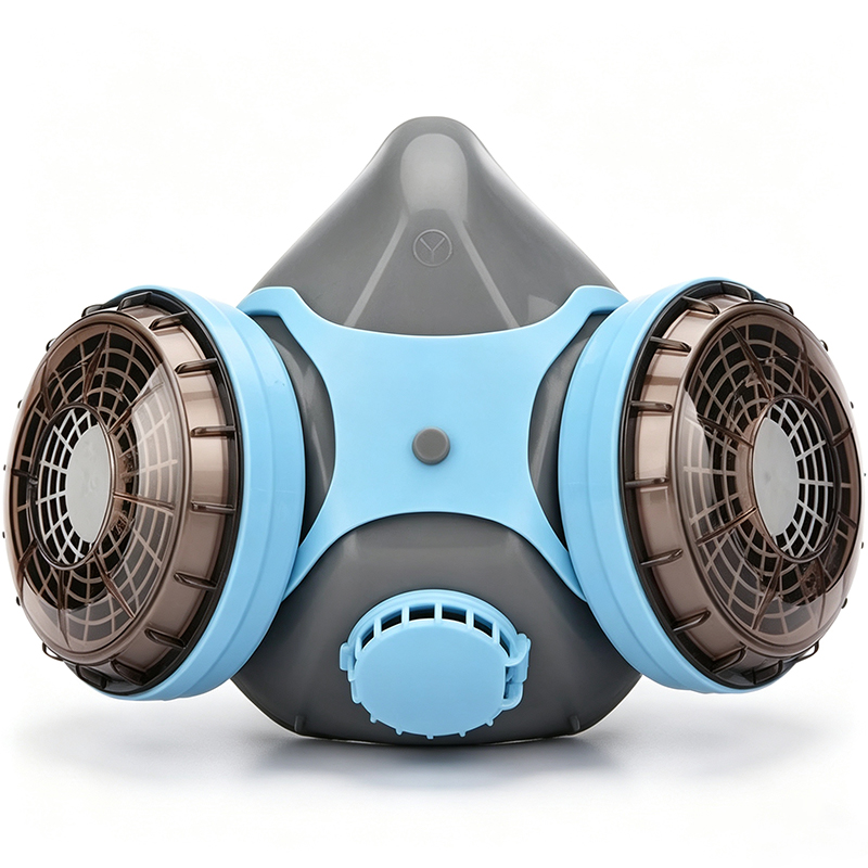 Non powered Air-purifying Food Grade Silicone Respirator