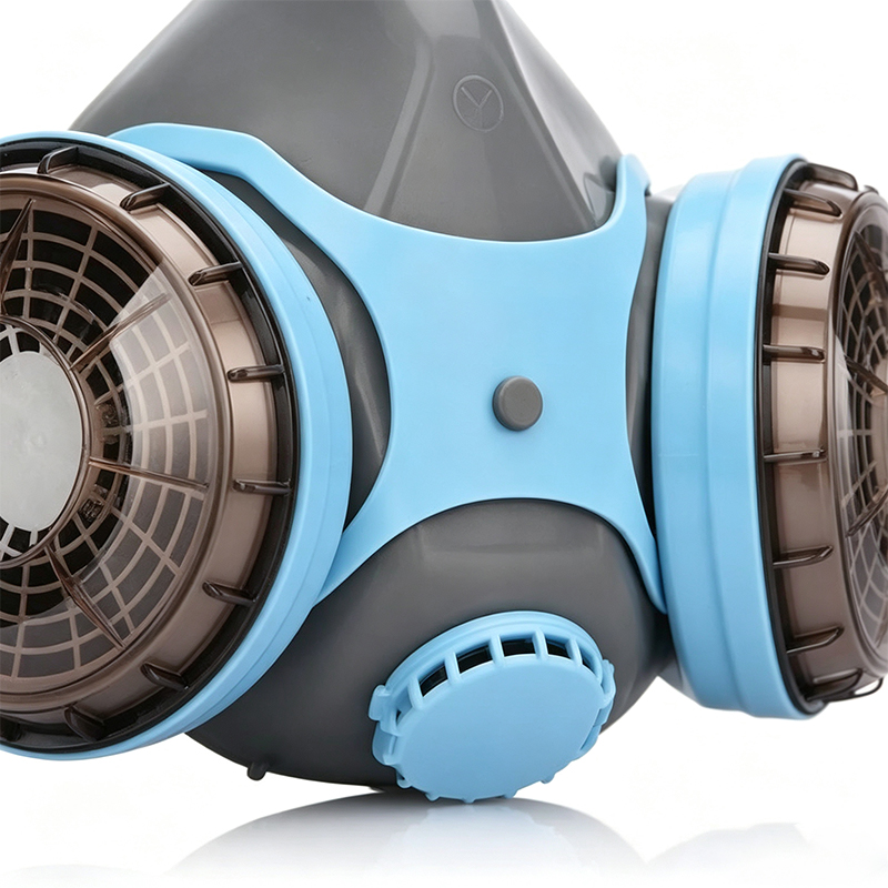Non powered Air-purifying Food Grade Silicone Respirator