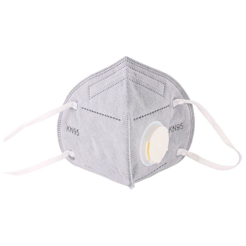 KN95 Carbon Respirator larva Activated cum respiratione Valvae