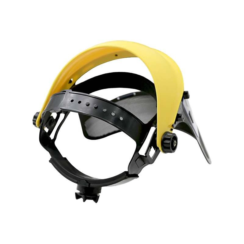 Dual-clypeus PVC et Mesh Forestry & Mowing Safety Visor
