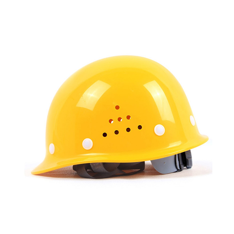 Ergonomic 16-Vent FRP-Style ABS Industrialis Salutis Helmet