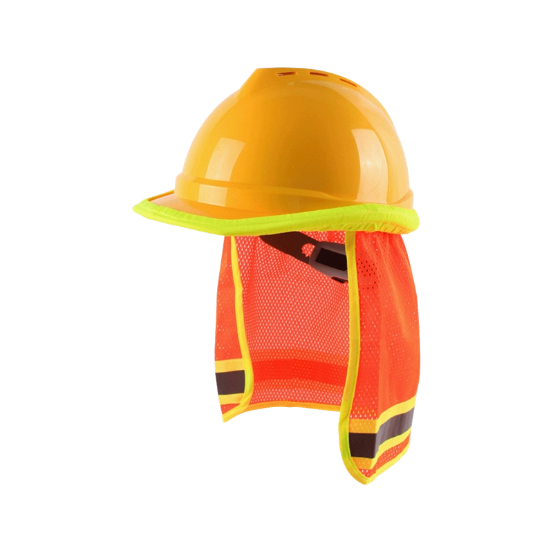 Summus Visibilitas Mesh Sunshade ad Safety galeas