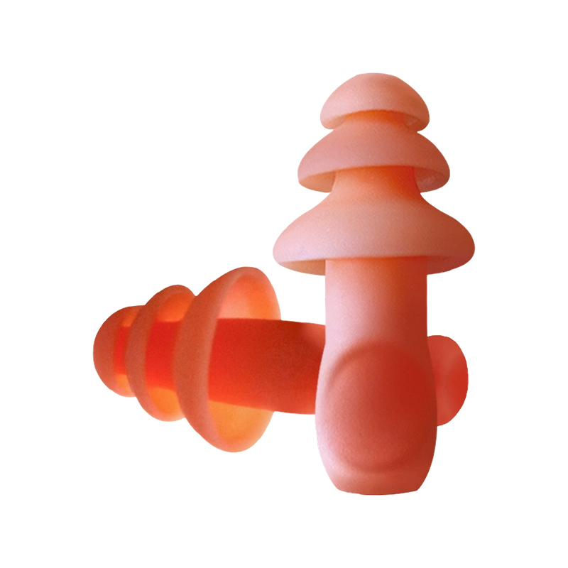 Reusable Corded TPR Christmas Earplugs
