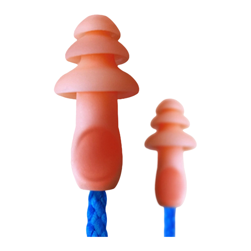 Reusable Corded TPR Christmas Earplugs