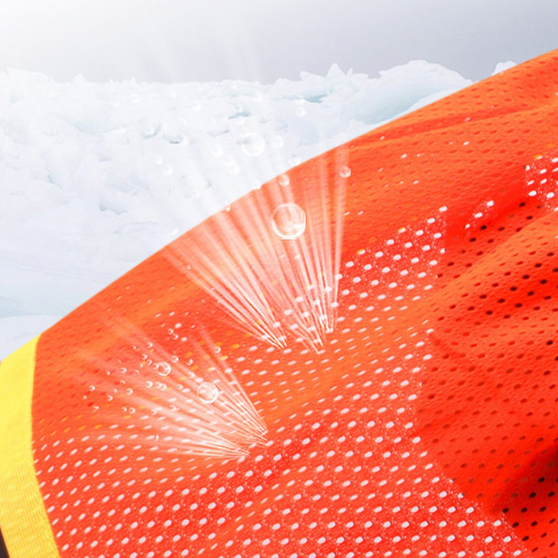 Summus Visibilitas Mesh Sunshade ad Safety galeas