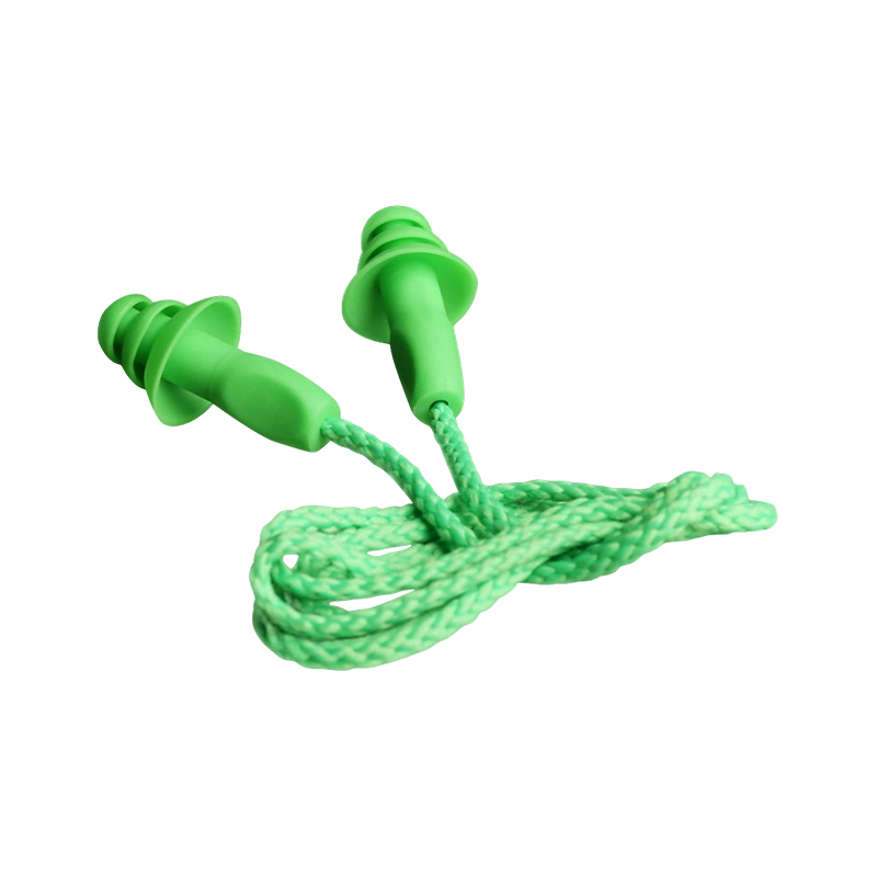 Reusable Corded TPR Christmas Earplugs