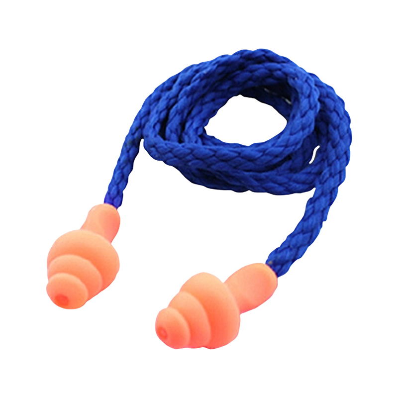 Reusable Corded TPR Christmas Earplugs