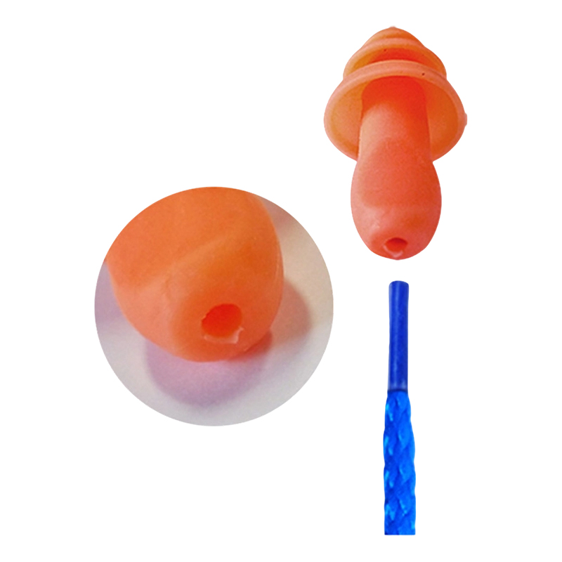 Reusable Corded TPR Christmas Earplugs