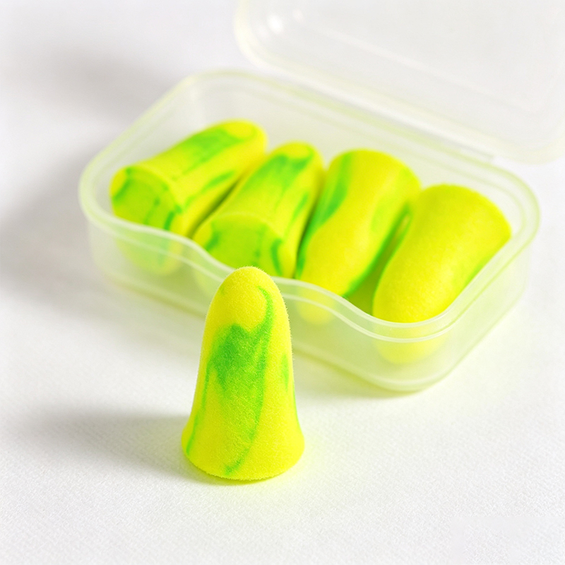 Tardus campana informibus Rebound PU Spuma Noise Reduction Earplug