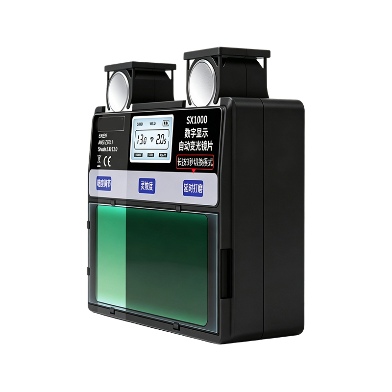 Solaris Auto-darkening Digital Welding galeam cum Tactus Screen Imperium