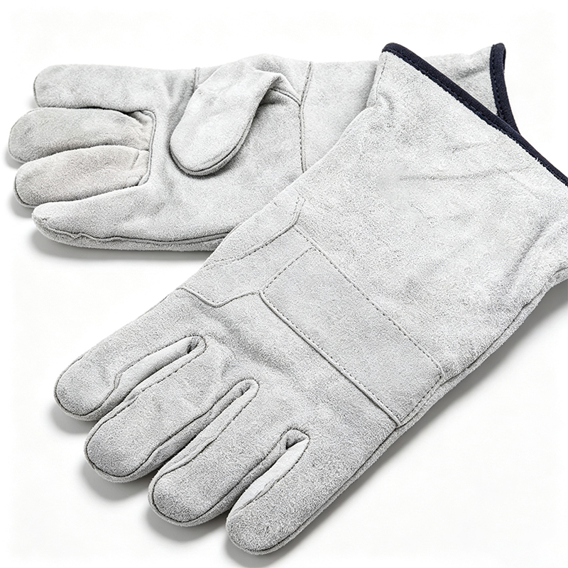 Primary Color Cowhide Welding Gloves