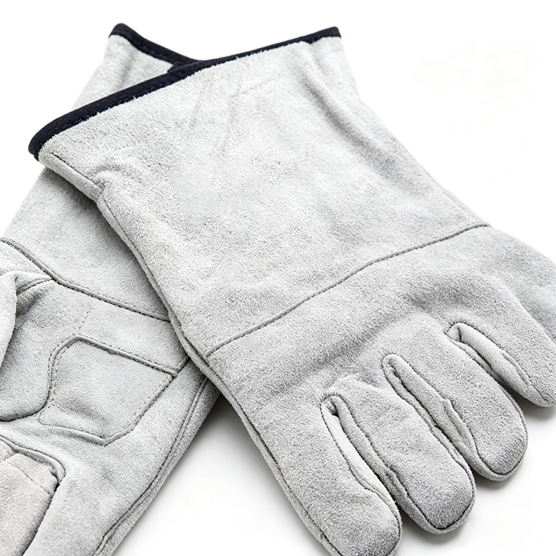 Primary Color Cowhide Welding Gloves